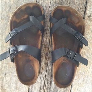 Birkenstock Black Sandals Size 36